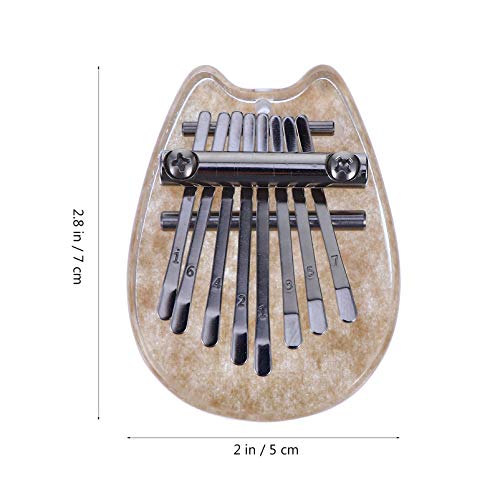 BIENKA 8 Vintage Enfants Acrylique Instrument apprenant Cou clés Cadeau Musical Chat Mignon Enfants Longe Portable Doigt… - Les Beatles, Paul McCartney, John Lennon, RIngo Starr, George Harrison BIENKA 8 Vintage Enfants Acrylique Instrument apprenant Cou clés Cadeau Musical Chat Mignon Enfants Longe Portable Doigt… – Image 7