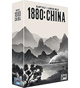1800 China Board Game (Revised Edition) | Train Network Route Building Strategy Game | Family Gam...