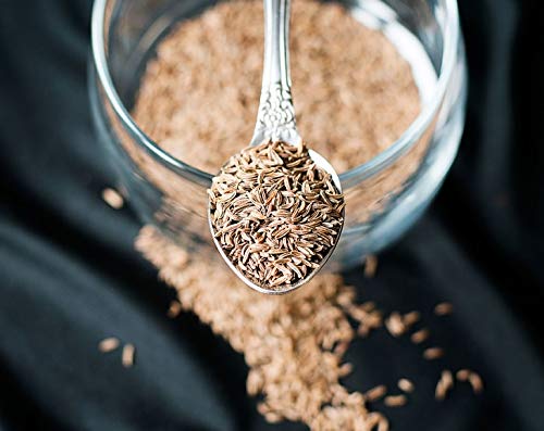 Caraway Seeds, 7.2 Ounces — Whole Raw Dried Caraway Seeds, Kosher And Vegan, Bulk Savory Spice. Rich In Dietary Fiber And Minerals. Perfect For Rye Bread, Used In Baked Goods And As Seasoning For Vegetable Dishes. Helps To Infuse Flavor In Cheese. #TOP4
