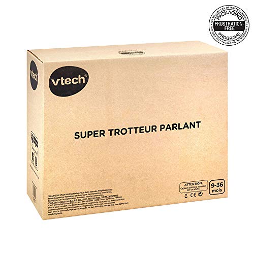 VTech - Super Trotteur Parlant Bébé Pliable Orange, Tableau d'Éveil Détachable, Jouet d'Activité et de Développement, Apprentissage de la Marche, Cadeau Bébé Dès 9 Mois - Contenu en Français – vue 8