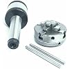 3MT Revolving Center MT3 Shank 4 Jaw 2 50mm Self Centering Baby Lathe Chuck