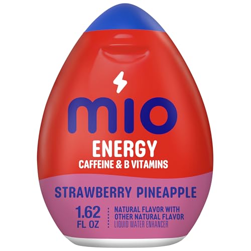 mio Energy Strawberry Pineapple Flavored with other natural flavor Liquid Water Enhancer, 1.62 fl oz Bottle