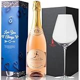 ホワイトデー お返し 【爽やかな炭酸、芳醇な果実の味わい】G'day Wine ピンクモスカート ワイングラス セット