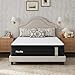 Novilla 12 Inch Queen Mattress, Cooling Queen Hybrid Mattress with Upgraded Individual Coils & Gel Memory Foam, Enhanced Support, Motion Isolation, Pressure Relief, CertiPUR-US