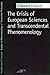 Crisis of European Sciences and Transcendental Phenomenology (Studies in Phenomenology and Existential Philosophy)
