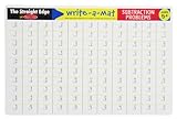 Melissa & Doug Subtraction Problems Write A Mat, 1 EA