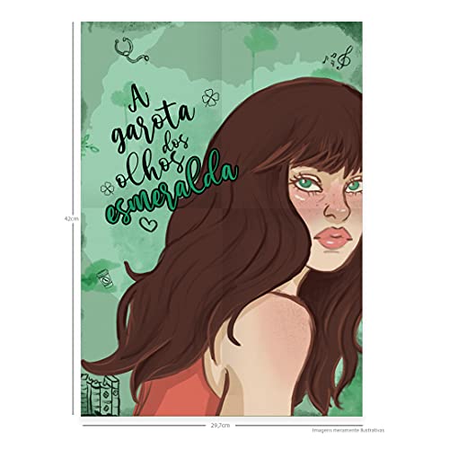 A Garota dos Olhos Esmeralda (Acompanha Brindes)