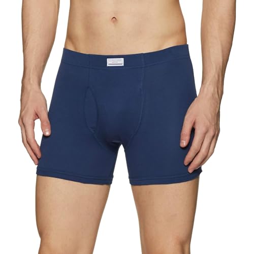 Us Polo Association Men’S Printed Trunks (2 Set) (I662-008-P2_Dk.Blue_Large) (Color & Prints May Vary)