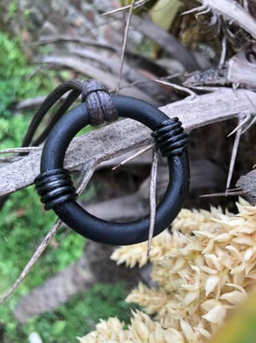 ARTIZANSTORE Hand Forged Iron Pendant | Viking Necklace with Genuine Leather Cord | Unique Gift for History Enthusiasts | Water Resistant Finish | Unisex Heavy Weight Jewelry4