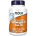 Produktbild Now Foods, Molecularly Distilled Omega-3 (molekular-destilliertes Omega-3), mit EPA und DHA, hochdosiert, 100 Weichkapseln, Laborgeprüft, Sojafrei, Glutenfrei, Ohne Gentechnik