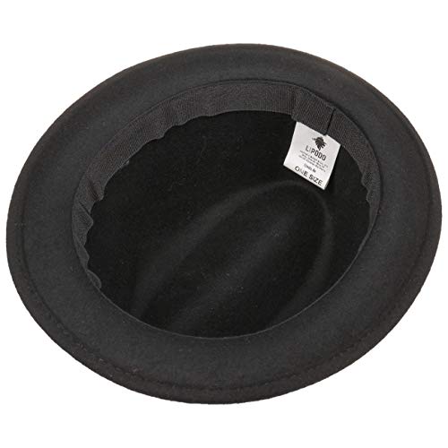Lipodo Kids Wool Felt Trilby Hat Kids Black One Size3