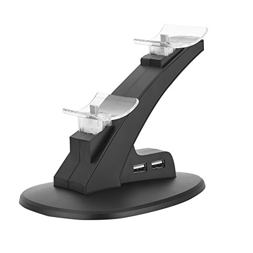 SoarUp Pro用コントローラー充電ドック コントローラー充電ドック LEDインジケータ付き 2台充電可能 電流保護 過電圧保護 短絡保護 高速充電 ABS高級プラスチック製