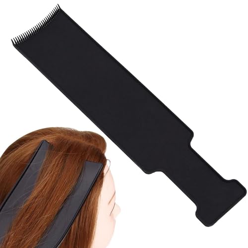 Paleta para teñir el cabello - Placa de peine para tablero de tinte, herramienta de peinado para aplicación de resaltado | Tabla de mezcla de tinte para el cabello multifunción, paleta de extensión de