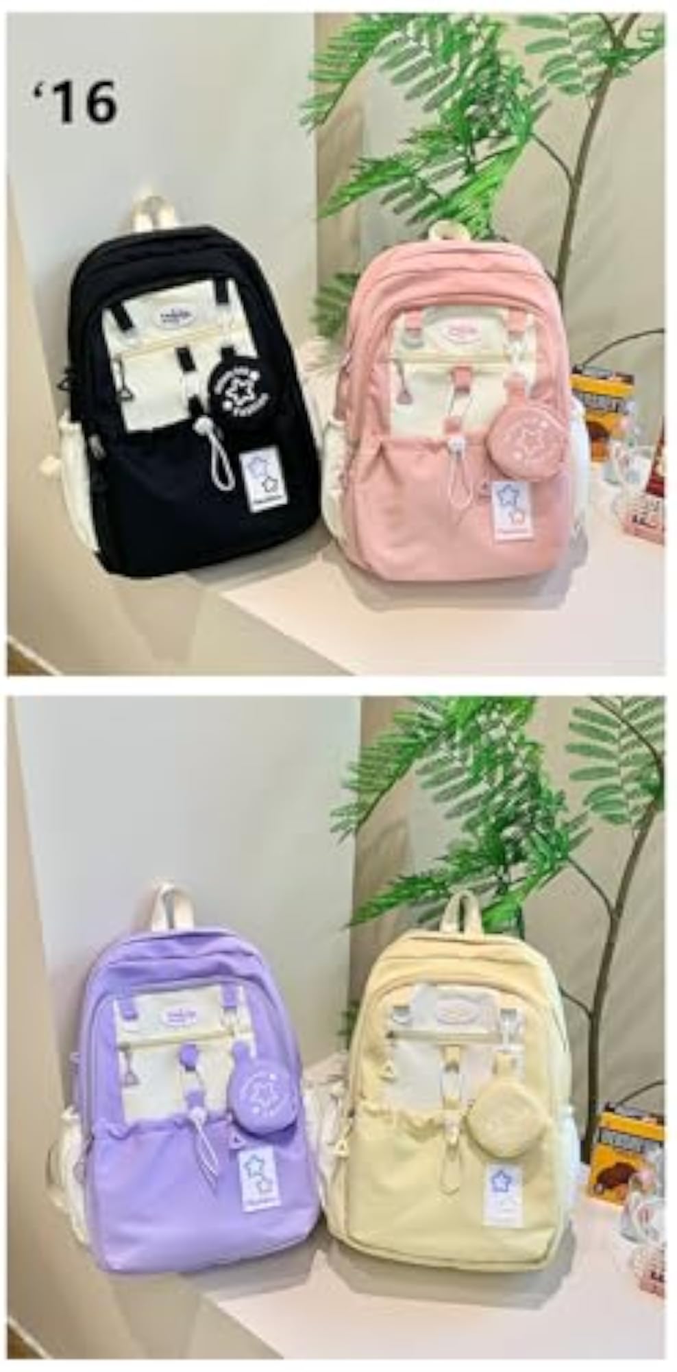 Unisex Large Capacity Commuter Backpack for Travel & Office