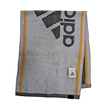 日繊商工 adidas アディダス ワイド スポーツタオル グレー 約30×100cm ＡＤ１５８７