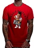 Art Society Radio Raheem TOON RED TEE Shirt Mens SMALL-5XLARGE Limited Edition Made in USA (Radio Raheem TOON RED TEE Shirt, US, Alpha, Large, Regular, Regular)