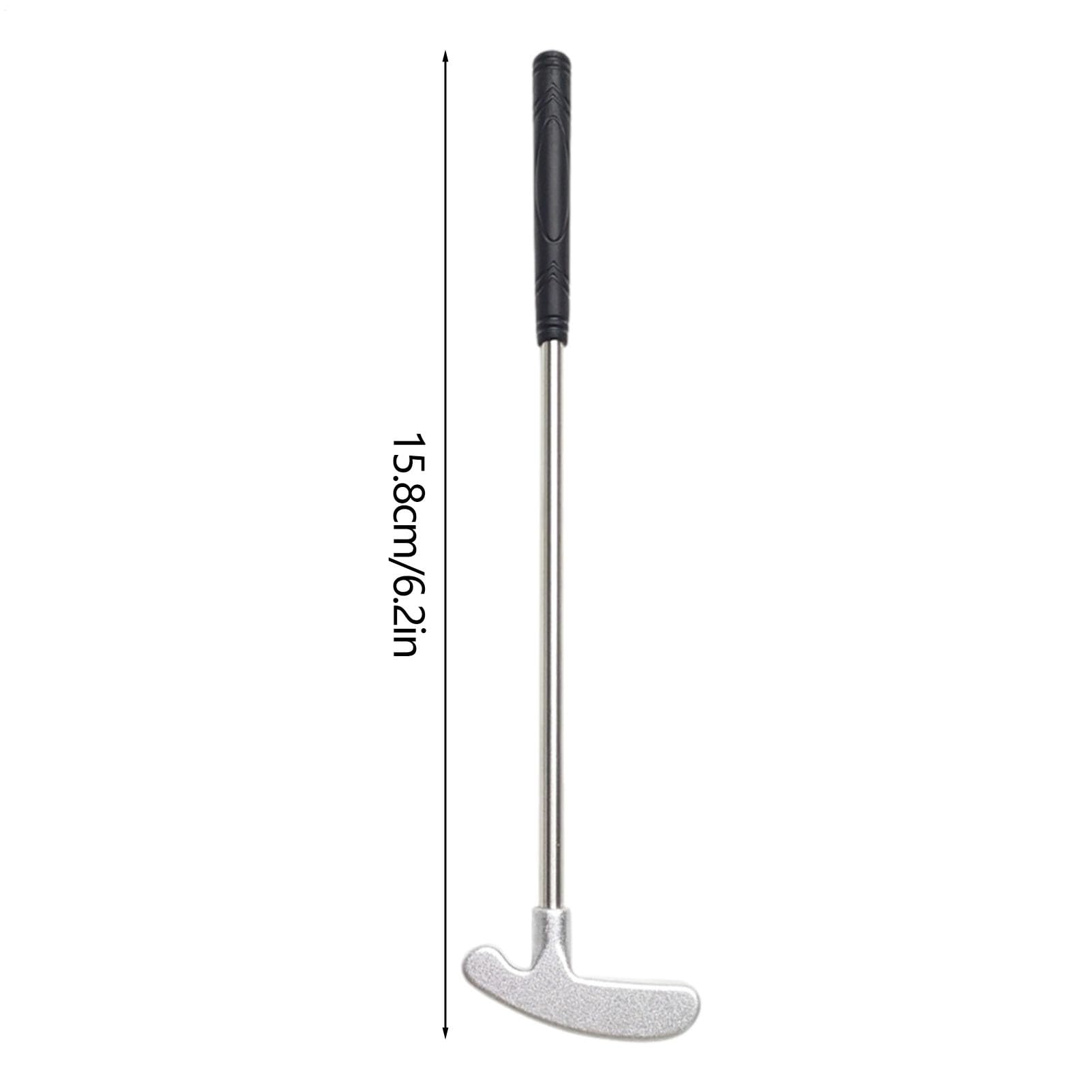 Putter - Juego de palos de golf para niños y adultos, para diestros/zurdos, para interior y exterior, eje estable