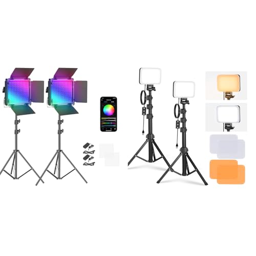 NEEWER 2 Pack 660 PRO RGB LED Video Lights