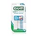 GUM Soft-Picks Wide Space, Easy to Use Dental Picks for Teeth Cleaning and Gum Health, with Convenient Carry Case, Dentist Recommended Dental Picks, 100 Count (Pack of 3)