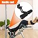 VivaZen Nordic Hamstring Curl Pro Attachment - Adjustable Power Rack Leg Lock with High-Density Recovery Foam Padding, Compatible with 5/8