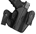 Tagua DSH-050 Ruger P95 Dual Snap Holster, Black, Right Hand