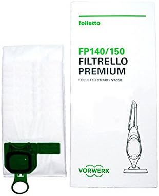 GE.RA 12 Sacchetti FOLLETTO VK 140 VK 150 + 2 Griglie Motore + 12 - Foto 9