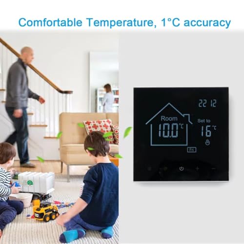 Thermostat Intelligent Tuya pour chauffage au sol eau numérique et connecté - 6