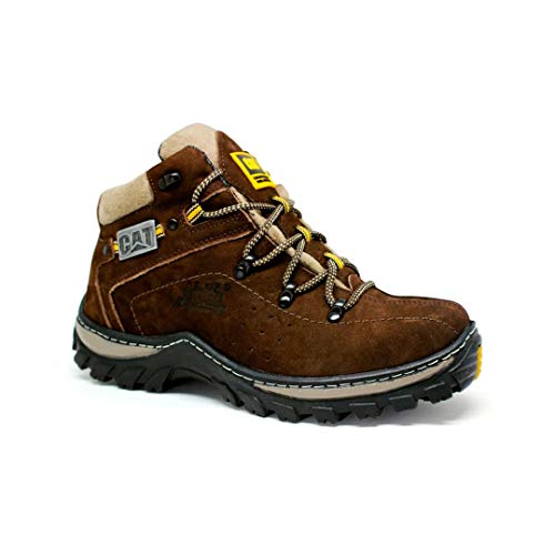 Bota Couro Botina Marrom Adventure (41)