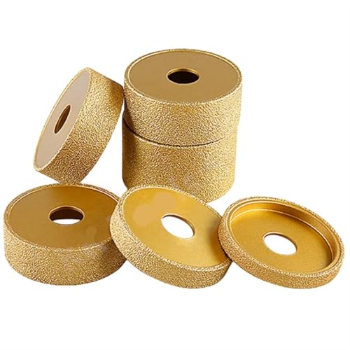 Meule diamant parallèle 5mm pour éliminer les chants tranchants en profil demi-bullnose