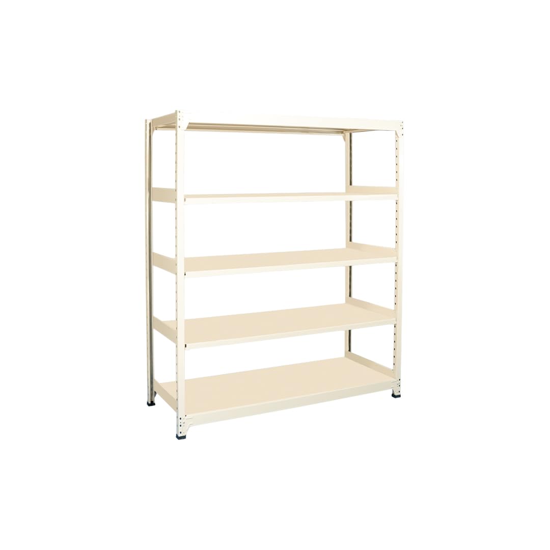 ※法人専用品※扶桑金属工業 中量ラック アイボリー 1190×600×1800mm WL1812L06R 法人専用品\u203b扶桑金属工業 中量ラック アイボリー 1190×600×1200mm