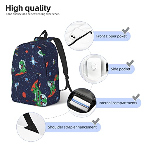 Sac à dos ordinateur portable fusée dinosaure astronaute