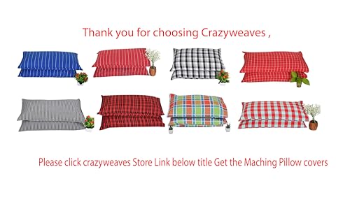 Image of Cotton Bed Sheet for Single Bed Cover Single bedsheet Flat Sheet 100% Cotton 60 x 90 inches Soft Cotton bedsheet
