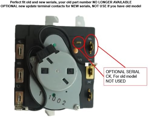 EAP11763067 CKD7347 Dryer Timer Fits old #s EAP11763067 PS11763067 PD00041300, OEM18097889