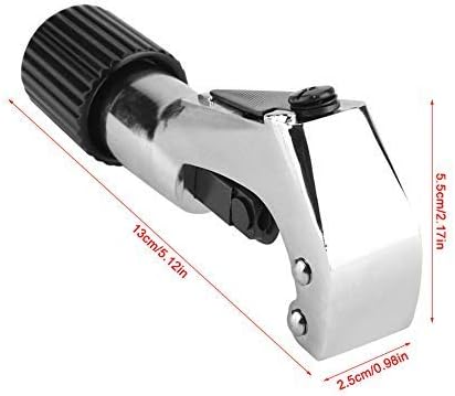 6-42mm Mini Pipe Tube Cutter Adjustable Tubing Cutter with Cutting Wheels for Cutting Copper PVC Pipes - Image 4