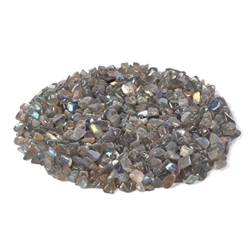 Image of 100 grams Small Tumbled Chips Polished Crushed Stone Crystal Healing Embellishments