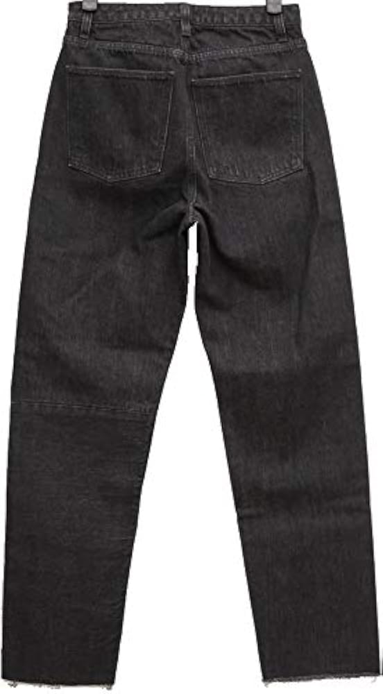 【美品】LIDNM☆デニム☆L☆黒 LIDNM / Llife ONLINE STORE / CRACK WASHED BAGGY DENIM PANTS