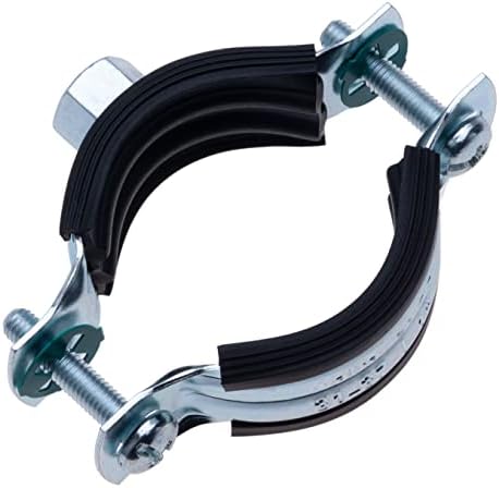 Lot De 10 Pinces De Serrage En Acier Galvanisé M8-M12 - Plage De Serrage 0-26 Mm - Support Tuyaux Et Installations