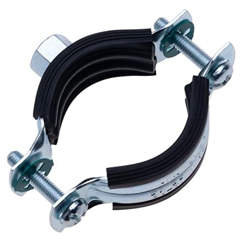 Keple 38-46 mm Pipe Clamp with Rubber Lining Cover