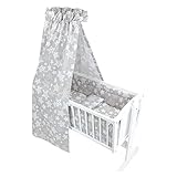 Weich gepolstertes Nestchen aus reiner Baumwolle mit atmungsaktiver Wattierung aus Polyester