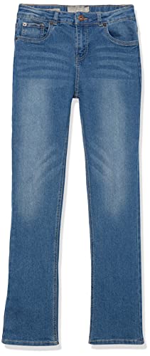 Lucky Brand Girls 5-Pocket Stretch Bootcut Fit Denim Jean, Zipper Fly & Button Closure