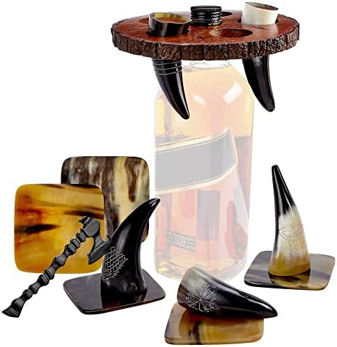 Viking Culture Viking Horn Drinking Premium Set 26 Product Image