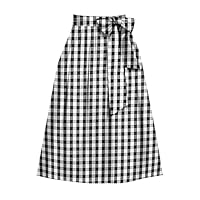 Dirndlschürze Damen Traditionell - 70cm Karo Schürze Für Oktoberfest & Hochzeiten