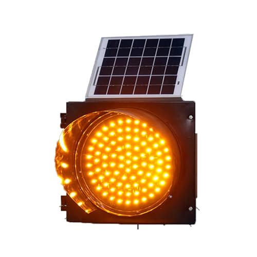 Luces solares de señales de tráfico para evitar accidentes en accesos privados y curvas oscuras