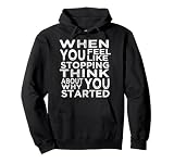 Motivational Quotes Inspirational Gifts For Gym Workout Pullover Hoodie