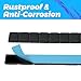 EASYBERG 1/4 oz Black Adhesive Stick On Wheel Weights, Tire Weights for Cars, Trucks, SUVs, Motorcycles, RC Cars, 720pcs 0.25 oz Total 180OZ/Box