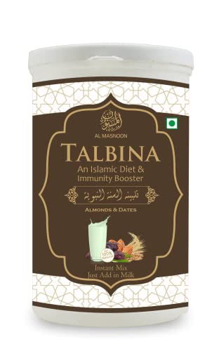 Image of Talbina with Almond Dates Instant Mix 300g (pack of 2) A Sunnah & Healthy Food for All Age Group