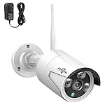 Hiseeu-2MP-1080P-Security-CameraWaterproof-Outdoor-Indoor-36mm-Lens-IP-Cut-DayNight-Vision-with-Power-Adapter-Compatible-with-Hiseeu-8ch-Camera-SystemWhite