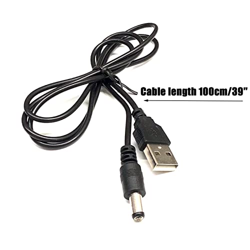 Image of Laser Module USB Power Cable USB to DC Power Cable USB to DC Data Cable Cable Length 100cm /39″(USB-DC-Power cable-1pack)