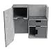 Produktbild Ultimate Guard UGD010232 - Twin Flip and Tray Deck Case 160+ Standardgröße Xeno Skin, grau