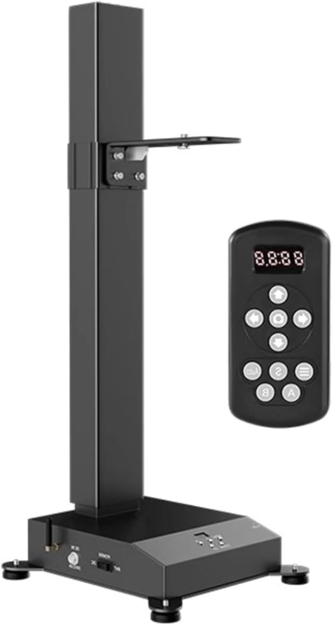 Deslizador de cámara motorizado, elevación automática de inclinación panorámica para transmisión en vivo, control remoto, 8 velocidades ajustables, capacidad de carga de 10 kg, perfecto para hacer